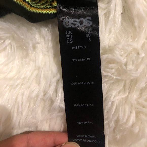 ASOS skirt in neon animal print - Picture 5 of 6